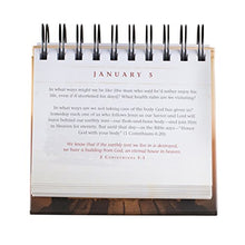 Load image into Gallery viewer, DaySpring Flip Calendar - Billy Graham Wisdom for Each Day - 75669 , Brown