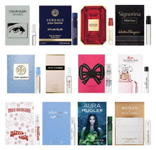 Load image into Gallery viewer, 12 Designer Fragrance Sample Vials for Women