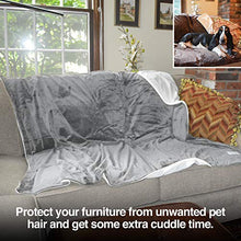 Load image into Gallery viewer, PetFusion Premium Dog Blanket, Cat Blanket | Ultra Soft Pet Blanket Available in Plush or Quilted, 2 Colors (Grey, Brown) | Perfect Blanket for Small Dogs & Large Dogs. 12 Month Warranty