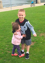 Load image into Gallery viewer, CM-Kid Little Boys' Elephant Long Sleeve T-shirt Cartoon Head Sweatshirt, Black, 3T