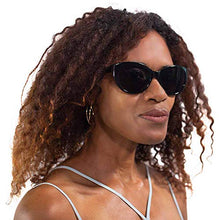 Load image into Gallery viewer, VITENZI Bifocal Sunglasses Cat Eye Readers for Reading Under The Florence Sun in Black 1.50