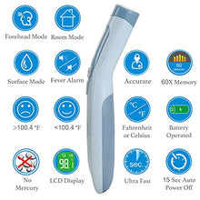 Load image into Gallery viewer, Amplim Non-Contact Touchless Infrared Digital Forehead Thermometer for Adults and Baby Hospital Medical Grade No Touch