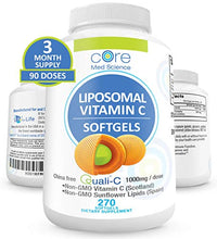 Load image into Gallery viewer, Core Med Science Liposomal Glutathione Softgels + Liposomal Vitamin C Softgels (3 Month)