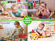 Load image into Gallery viewer, Wooden Train Tracks Full Set, Deluxe 55 Pcs with 3 Destination Fits Thomas, Brio, IKEA, Chuggington, Imaginarium, Melissa and Doug - Best Gifts for Kids Toddler Boys and Girls