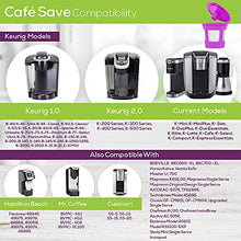 Load image into Gallery viewer, Perfect Pod Cafe Save Reusable K Cup Pod Coffee Filters | Refillable Coffee Pod Capsules with Built-In, Integrated Mesh Strainer for Use with Keurig & Select Single Cup Coffee Machines, 4-Pack
