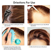 Load image into Gallery viewer, Derma Roller for Hair Growth, Biotin Hair Growth Oil Serum, Hair Scalp Massager Helps absorb Hair Growth Oil Serum, Hair Loss Treatment Kit