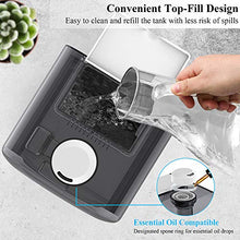 Load image into Gallery viewer, KNGUVTH Cool Mist Humidifier, Quiet Humidifiers for Home Bedroom Babies, 4.5L Top Fill Mist Large Humidifier Ultrasonic Air Humidifier, Works Up to 30 Hours, Adjustable Mist Levels, Auto Shut-Off