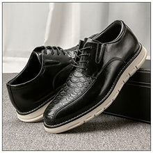 Load image into Gallery viewer, JITAI Men's Oxford Shoes Fashion Dress Shoes for Men Lace Up Business Casual Shoes