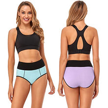 Load image into Gallery viewer, High Waisted Womens Underwear Cotton Plus Size Full Coverage Soft Breathable No Muffin Top Briefs Panties for Women