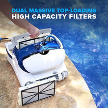 Load image into Gallery viewer, Dolphin Sigma Robotic Pool Cleaner with Bluetooth and Massive Top-Load Cartridge Filters, Ideal for Pools up to 50 Feet.