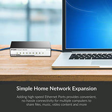Load image into Gallery viewer, D-Link Ethernet Switch, 8 Port Unmanaged Gigabit Metal Fanless Desktop Plug n Play (GO-SW-8GE)