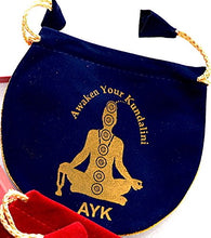 Load image into Gallery viewer, Blue Lace Agate mala Beads Necklace 108 Prayer Beads Handmade japa mala w/Lapis Lazuli guru Bead. Energized Meditation Beads for Chanting Mantra Awakening Chakra - w/Velvet Pouch