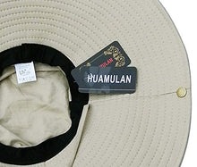 Load image into Gallery viewer, 6" Wide Brim Sun Protection Hat Outdoor Hiking Bucket Cap,Unisex Beach Fishing Safari Garden Lawn Yard Work Boonie Hat