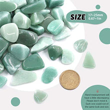 Load image into Gallery viewer, Hilitchi 1lb Bulk Large Natural Tumbled Polished Brazilian Stones Gemstone Healing Crystals Quartz for Wicca, Reiki, and Energy Crystal Healing (Green Aventurine About 1lb/450g/16oz/bag)