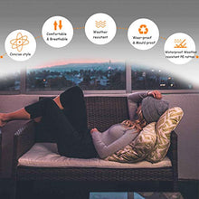 Load image into Gallery viewer, FDW Patio Furniture Set 4 Pieces Outdoor Rattan Chair Wicker Sofa Garden Conversation Bistro Sets for Yard (Brown)