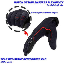 Load image into Gallery viewer, Aegend Adjustable Lightweight Cycling Gloves - Touch Screen, Anti-Slip Full Finger Mountain Bike Gloves - Breathable Sports Gloves for Biking, Workout - Unisex Motorcycle Gloves for Men/Women, M