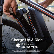 Load image into Gallery viewer, Schwinn Voyageur Electric Bike, Mid-Drive, Large Step-Through Frame, Dark Blue