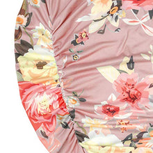 Load image into Gallery viewer, Floral Fitted Baby Shower Dresses for Pregnant Women Pink XL