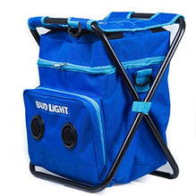 Load image into Gallery viewer, Bud Light Beach/Tailgate/Picnic Chair & Insulated Cooler Bag with Built in Rechargeable Bluetooth Speaker