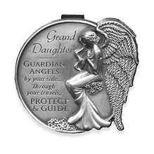 Load image into Gallery viewer, AngelStar 15686 Granddaughter Guardian Angel Visor Clip Accent, 2-1/2-Inch, Grey