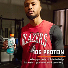 Load image into Gallery viewer, Gatorade Zero With Protein, 10g Whey Protein Isolate, Zero Sugar, Electrolytes, Glacier Cherry, 16.9 Fl Oz, 12 Pack