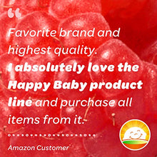 Load image into Gallery viewer, Happy Baby Organics Clearly Crafted Stage 2 Baby Food, Bananas, Raspberries & Oats, 4 Ounce Pouch (Pack of 16) packaging may vary