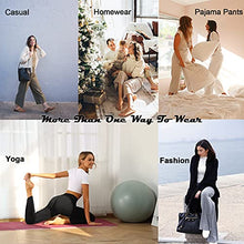 Load image into Gallery viewer, ASIMOON Women's Yoga Pants Soft Comfy Stretch Loose Straight Casual Athletic Pants Running Workout Lounge Pants with Pockets Dark Grey