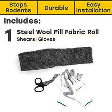 Load image into Gallery viewer, Xcluder Rodent Control Fill Fabric; Large DIY Kit; Steel Wool Blend; Protect Commercial & Residential Properties from Rats and Mice (162758A)
