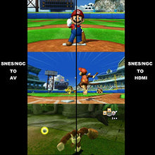 Load image into Gallery viewer, HDMI Converter for SNES & SFC/NGC Console,SNES to HDMI Converter,Support HDMI 4:3/16:9 Switch can be Adjusted Support N64 /NGC/SNES