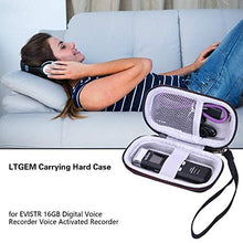 Load image into Gallery viewer, LTGEM EVA Hard Case for EVISTR 16GB Digital Voice Recorder Voice Activated Recorder - Travel Protective Carrying Storage Bag
