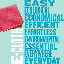 Load image into Gallery viewer, E-Cloth General Purpose Microfiber Cleaning Cloth, 300 Wash Guarantee, Raspberry Rose, 8 Pack