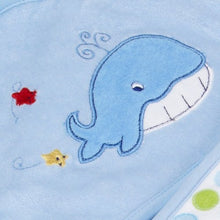 Load image into Gallery viewer, Spasilk 3 Pack Soft Terry Hooded Towel Set, Blue