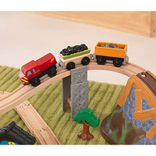 Load image into Gallery viewer, KidKraft Bucket Top Construction Train Set, 61-Piece