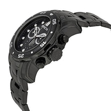 Load image into Gallery viewer, Invicta Men's 0076 Pro Diver Collection Chronograph Black Ion-Plated Stainless Steel Watch