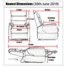 Load image into Gallery viewer, Irene House Dual Motor Lift Chair Recliners for Elderly Infinite Position Dual Power Recliner Up to 300 LBS Soft Leather Electric Power Lift Recliner Chair Sofa with Side Pocket (Red Brown Leather)