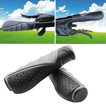 Load image into Gallery viewer, TRELC Antislip Bicycle Handlebars Grips Protector For Bicycle/ Mountain Bike/ Road Bike/ Folding Bike (Black+Grey)