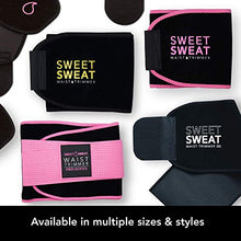 Load image into Gallery viewer, Sweet Sweat Waist Trimmer - Black/Pink (Medium) | Premium Waist Trainer Sauna Belt for Men & Women