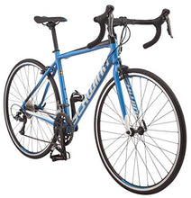 Load image into Gallery viewer, Schwinn Fastback AL Claris Adult Performance Road Bike, Beginner to Intermediate Bicycle Riders, 700c Wheels, 16-Speed Drivetrain, Medium/Large Aluminum Frame, Blue