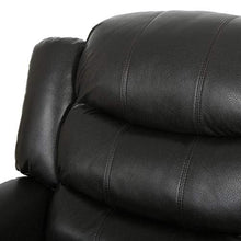 Load image into Gallery viewer, Christopher Knight Home Hawthorne Leather Glider Recliner Chair, Black Berry