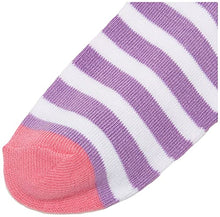 Load image into Gallery viewer, Jefferies Socks Big Girls Hearts/daisies/stripes Fashion Crew Socks 6 Pack, Multi, Medium