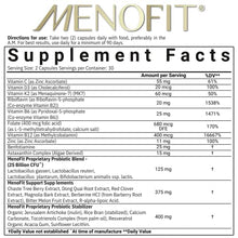 Load image into Gallery viewer, MENOLABS MenoFit - Menopause Supplements for Women - Menopause + Perimenopause Relief for Hot Flashes, Weight Management, Low Energy, Mood, Hormone Support - 60 Herbal Capsules with Probiotics