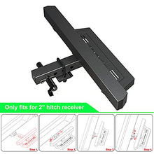 Load image into Gallery viewer, POFENZE Hitch Step fit for Vehicles with 2" Towing Receiver, Protect Rear Bumper Bar