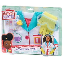 Load image into Gallery viewer, Just Play Ada Twist, Scientist Dress-Up Set, Size 4-6X, Includes Experiment Card and 5 Costume Accessories