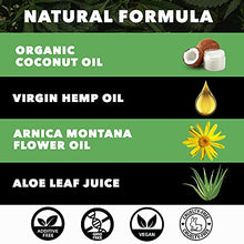 Load image into Gallery viewer, Hemp Cream - Made in USA - 8 fl oz - with Arnica & Hemp Extract - Hemp Oil Cream - Skin, Back, Muscles & Shoulder
