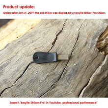 Load image into Gallery viewer, bayite 1/2 x 6 Inch Survival Drilled Flint Steel Fire Starter Ferrocerium Rod Kit with Striker-Pro Striker Paracord Landyard Handle Large