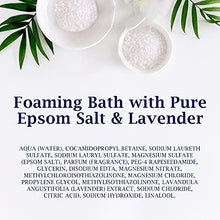 Load image into Gallery viewer, Dr Teal’s Foaming Bath with Pure Epsom Salt, Soothe & Sleep with Lavender, 34 fl oz, Purple
