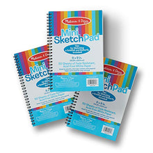 Load image into Gallery viewer, Melissa & Doug Mini Sketch Pad of Paper (6 x 9 inches) - 50 Sheets, 3-Pack