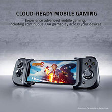 Load image into Gallery viewer, Razer Kishi Mobile Game Controller / Gamepad for iPhone iOS: Works with most iPhones – iPhone X, 11, 12 - Apple Arcade, Amazon Luna, Google Stadia - Lightning Port Passthrough - MFi Certified