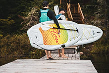 Load image into Gallery viewer, Pelican - SUP - Hardshell Stand-Up Paddleboard - Lightweight Board with a Bottom Fin for Paddling, Non-Slip Deck - Perfect for Youth & Adult (Lime, 10 ft 6 po) (FAA10P109-00)