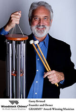 Load image into Gallery viewer, Woodstock Chimes WDG The Original Guaranteed Musically Tuned Chime Desk Gong, Black/Bronze